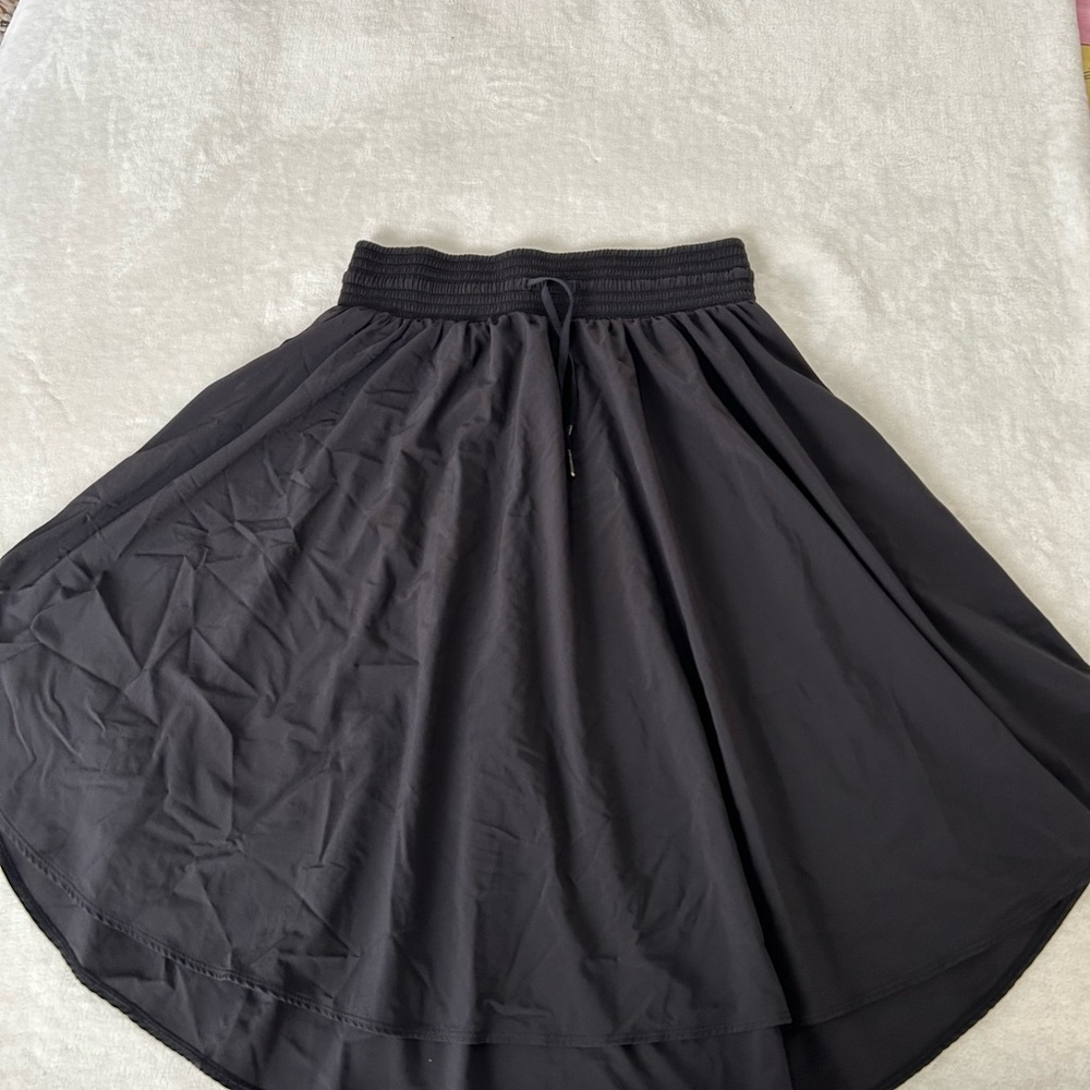 Zara Black Skater Skirt